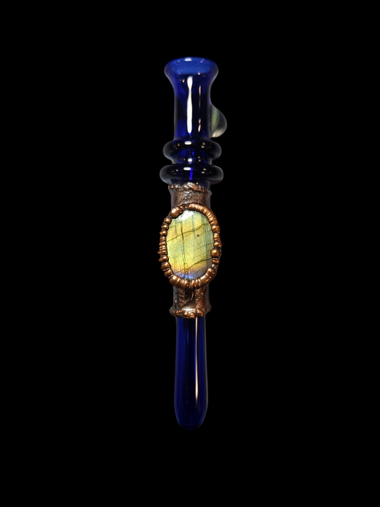 Blue Labradorite Chillum